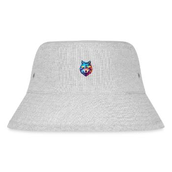 wolf - Stanley/Stella Recycled Bucket Hat - heather grey - Front