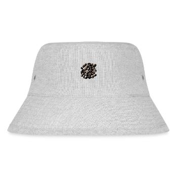 Coffee Coffee Mug Caffeine Coffee Bean Gift - Stanley/Stella Recycled Bucket Hat - heather grey - Front