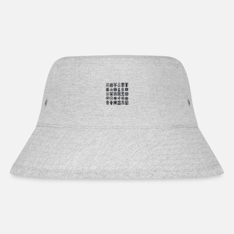 SYMBOLS - Stanley/Stella Recycled Bucket Hat - heather grey
