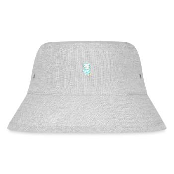 Alpaca wears sweater Alpaca fan alpaca breeder - Stanley/Stella Recycled Bucket Hat - heather grey - Front