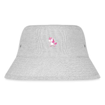 Licorne Fille Licornes Licorne Animal Mythique Licorne - Bob recyclé Stanley/Stella - gris chiné - Devant