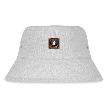 Trick or Treat - Stanley/Stella recycelter Bucket Hat - Grau meliert - Vorne