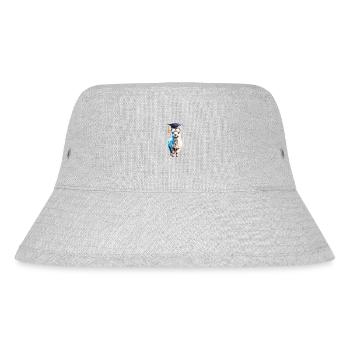 Bachelor Absolvent Alpaka Studium Schulabschluss - Stanley/Stella recycelter Bucket Hat - Grau meliert - Vorne