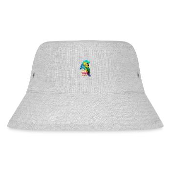 Budgie Bird Owner Bird Cockatiel - Stanley/Stella Recycled Bucket Hat - heather grey - Front