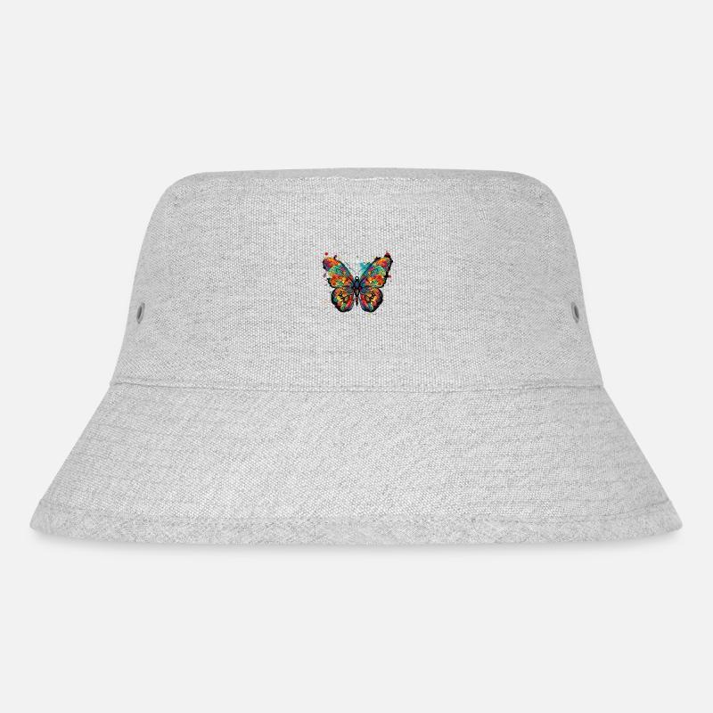 Juste votre truc - le papillon orange - Bob recyclé Stanley/Stella - gris chiné