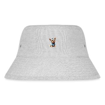 Dog Owner Dog Yorkshire Terrier Puppy - Stanley/Stella Recycled Bucket Hat - heather grey - Front