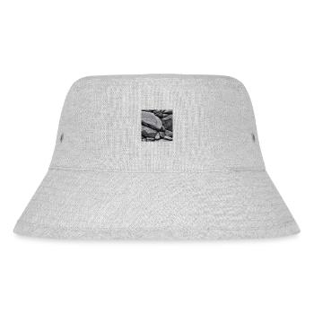 Stones of Serenity - Stanley/Stella recycelter Bucket Hat - Grau meliert - Vorne