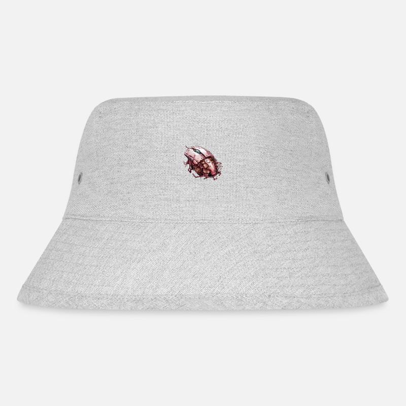 Gaming Maus Alien Modus - Stanley/Stella recycelter Bucket Hat - Grau meliert