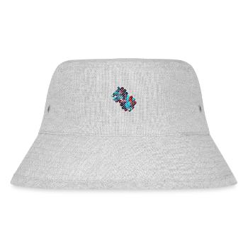 Masks shapes modernist abstract art art geometry - Stanley/Stella Recycled Bucket Hat - heather grey - Front