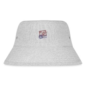 Adana - Stanley/Stella recycelter Bucket Hat - Grau meliert - Vorne