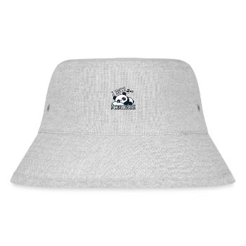 I HATE MORNINGS - Stanley/Stella recycelter Bucket Hat - Grau meliert - Vorne