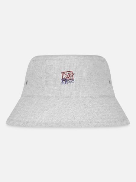 Izmir - Stanley/Stella recycelter Bucket Hat - Grau meliert