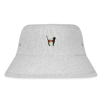 Tun Sie - Stanley/Stella recycelter Bucket Hat - Grau meliert - Vorne