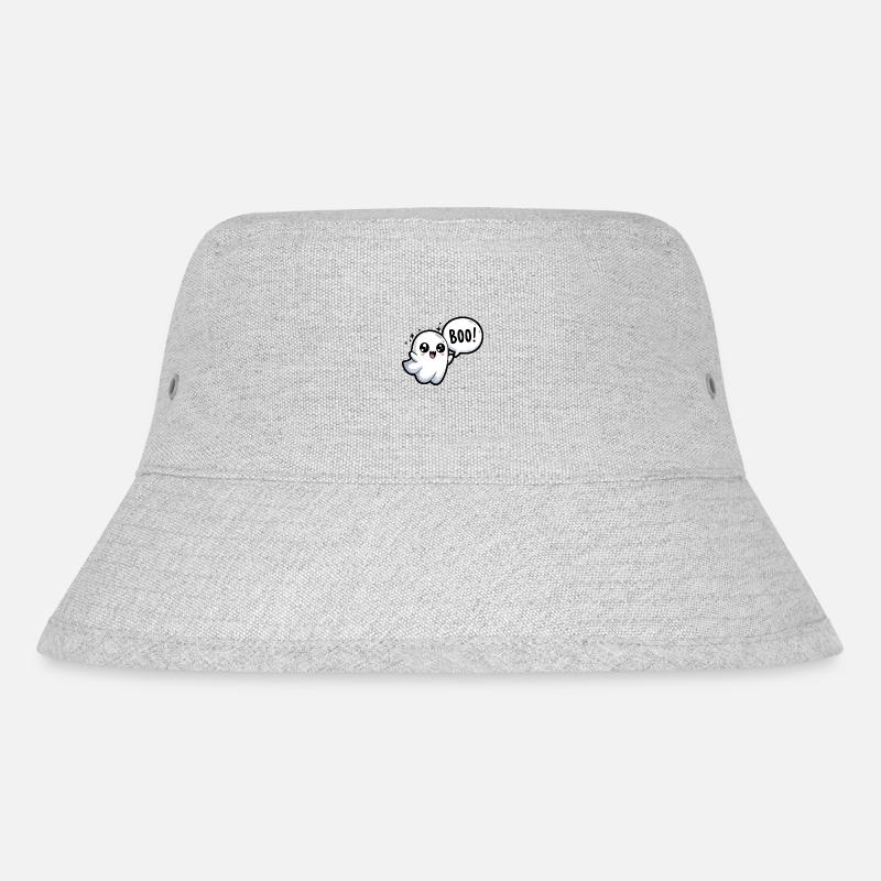 Phantom Halloween - Stanley/Stella Recycled Bucket Hat - heather grey