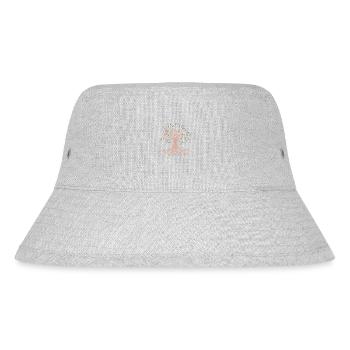 Lebensbaum Yoga Meditation Baum des Lebens - Stanley/Stella recycelter Bucket Hat - Grau meliert - Vorne