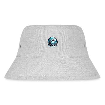 Boule de Noël | Boule à neige Noël Noël - Bob recyclé Stanley/Stella - gris chiné - Devant