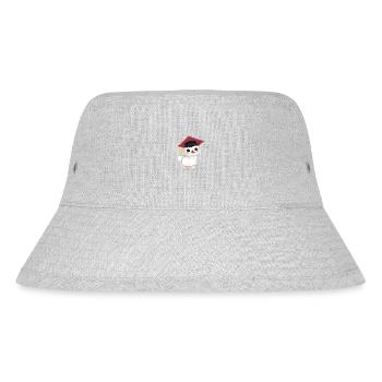 Bachelor's Degree Graduation Graduate Alpaca - Stanley/Stella Recycled Bucket Hat - heather grey - Front