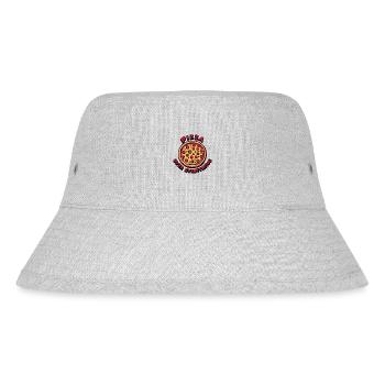 Pizza Over Everything - Stanley/Stella Recycled Bucket Hat - heather grey - Front