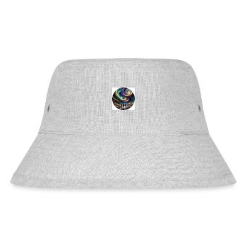 Aliens - Stanley/Stella recycelter Bucket Hat - Grau meliert - Vorne