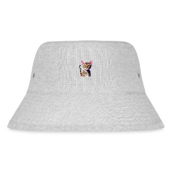 Bengal Cat Owner Cat Kitten - Stanley/Stella Recycled Bucket Hat - heather grey - Front