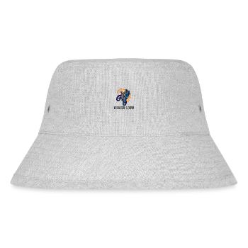 Cosmic Biker - Stanley/Stella Recycled Bucket Hat - heather grey - Front