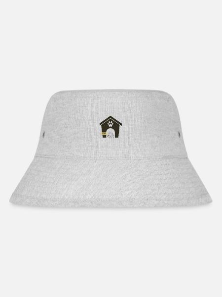 Ruff Day Dog Design - Stanley/Stella Recycled Bucket Hat - heather grey