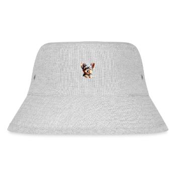 Yorkshire Terrier Dog Puppy Dog Owner - Stanley/Stella Recycled Bucket Hat - heather grey - Front