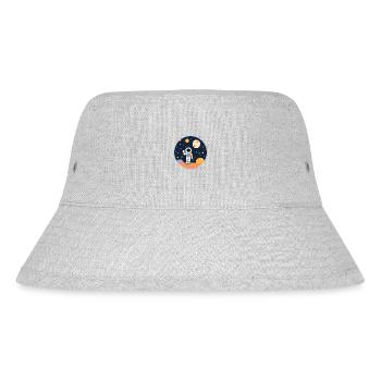 Greetings from space - Stanley/Stella Recycled Bucket Hat - heather grey - Front