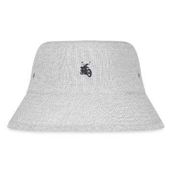 Motorcycle Motorcycle Fan Motorcross Motorcyclist - Stanley/Stella Recycled Bucket Hat - heather grey - Front