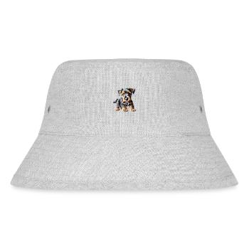 Yorkshire Terrier Dog Owner Dog Puppy - Stanley/Stella Recycled Bucket Hat - heather grey - Front