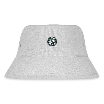 Wolf Mond Werwolf Heulen - Stanley/Stella recycelter Bucket Hat - Grau meliert - Vorne