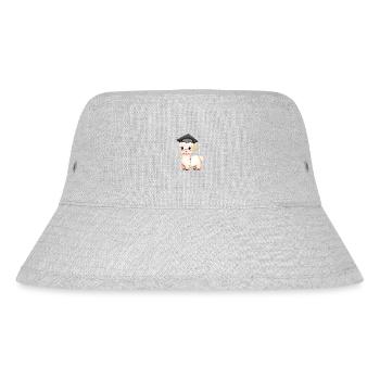 Bachelor's Degree Graduation Graduate Alpaca Studies - Stanley/Stella Recycled Bucket Hat - heather grey - Front