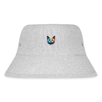 Kater Britisch Kurzhaarkatze Katzenbaby Katzen - Stanley/Stella recycelter Bucket Hat - Grau meliert - Vorne