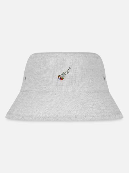 Gitarre - Stanley/Stella recycelter Bucket Hat - Grau meliert