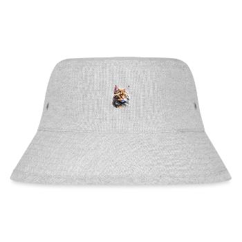 Maine Coon Cat Kitten Cat Owner Male Cat - Stanley/Stella Recycled Bucket Hat - heather grey - Front