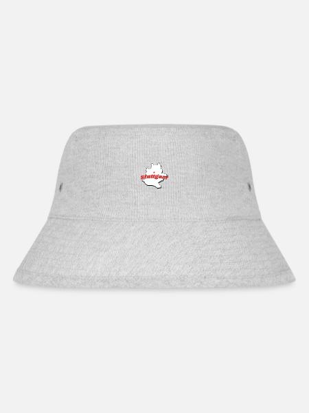 Stuttgart - Stanley/Stella recycelter Bucket Hat - Grau meliert