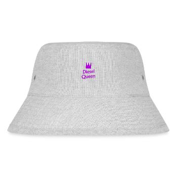 The Diesel and Petrol Princess - Stanley/Stella Recycled Bucket Hat - heather grey - Front