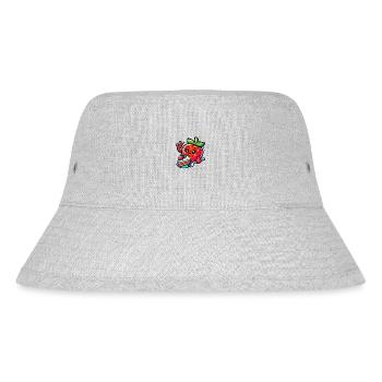 La fraise mange le gâteau - Bob recyclé Stanley/Stella - gris chiné - Devant