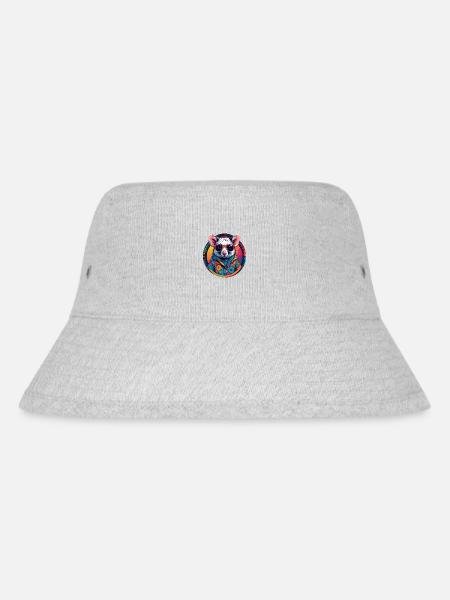 Possum - Stanley/Stella Recycled Bucket Hat - heather grey
