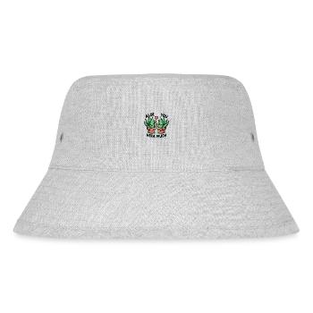 Aloe you vera much - Stanley/Stella recycelter Bucket Hat - Grau meliert - Vorne