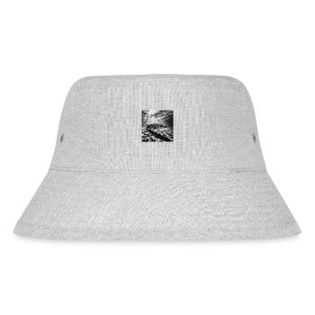 Hecht Foto 3 - Stanley/Stella recycelter Bucket Hat - Grau meliert - Vorne