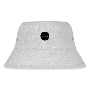 Ski dich frei! (grün) - Stanley/Stella recycelter Bucket Hat - Grau meliert - Vorne
