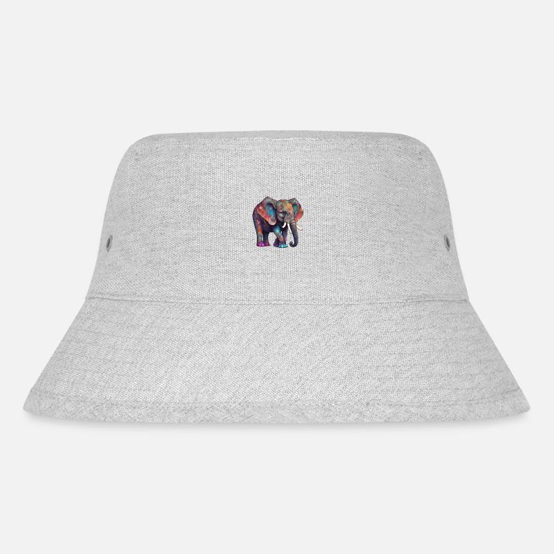 magic elephant - Stanley/Stella recycelter Bucket Hat - Grau meliert
