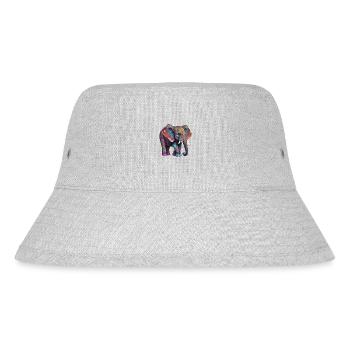 magic elephant - Stanley/Stella recycelter Bucket Hat - Grau meliert - Vorne