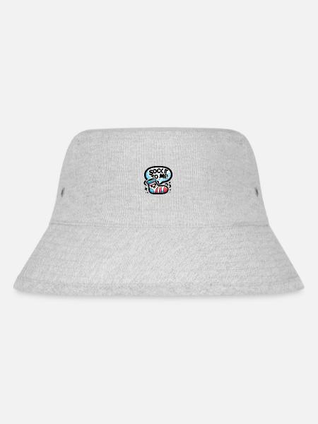 Sock It To Me - Stanley/Stella recycelter Bucket Hat - Grau meliert