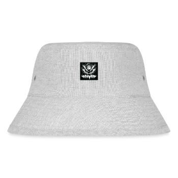 Harmony in Moonlight - Stanley/Stella recycelter Bucket Hat - Grau meliert - Vorne