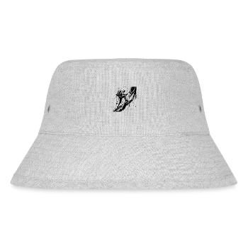 Mountaineer climbing - Stanley/Stella Recycled Bucket Hat - heather grey - Front