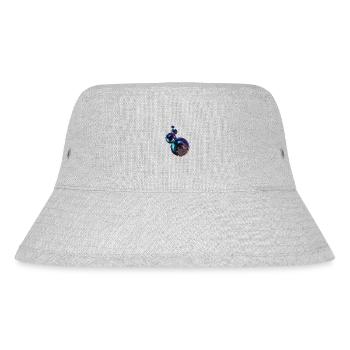 seifenblase - Stanley/Stella recycelter Bucket Hat - Grau meliert - Vorne