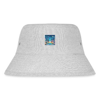 Next Time - Stanley/Stella Recycled Bucket Hat - heather grey - Front