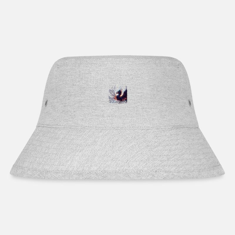 Phonix - Stanley/Stella recycelter Bucket Hat - Grau meliert